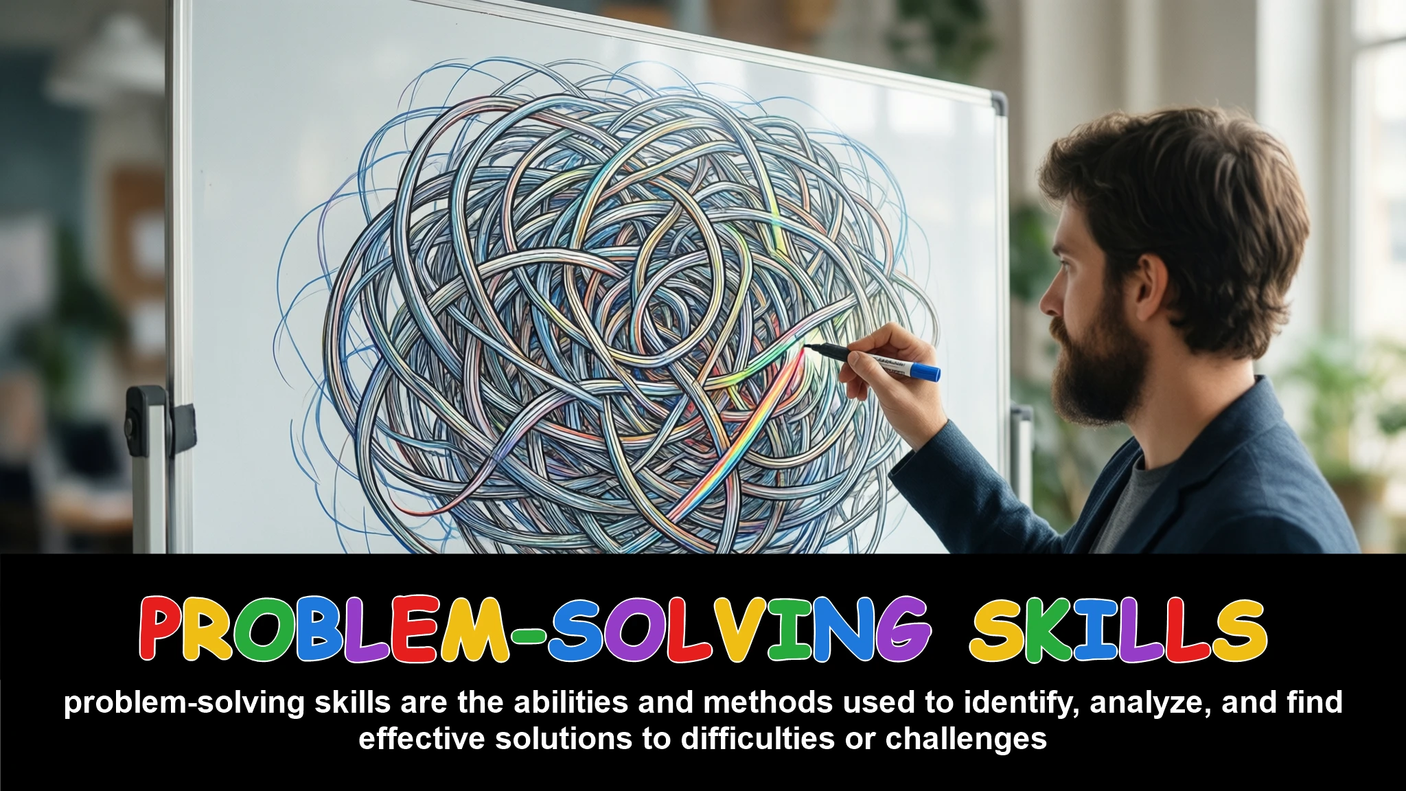 English Illustration for problem-solving skills
